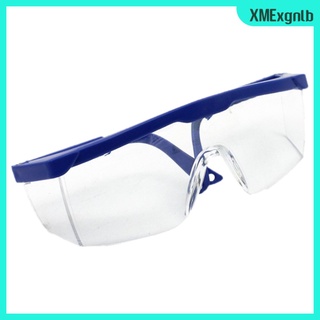 [xmexgnlb] 10 gafas de seguridad transparentes gafas de protección ocular laboratorios a prueba de polvo
