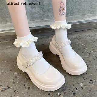 [attractivefinewell] Plataforma Lolita Zapatos De Estilo Japonés De Las Mujeres De Cuero Suave Tacón 2021 Señoras Estudiante Universitario Negro Mary Jane Goth Punk (5)