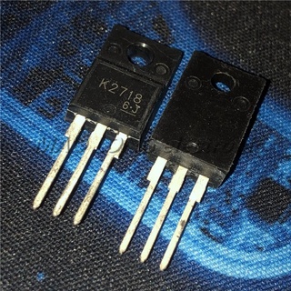 Transistor field effect MOS K2718 2SK2718 , 10 pcs , TO-220F