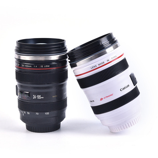 Thermos [glowingbright 0531] lente de cámara taza de café de acero inoxidable lente de viaje taza termo fotógrafo regalo (9)