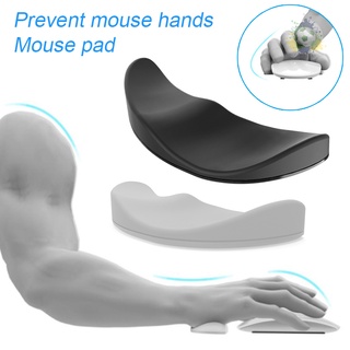 Flash Mouse reposamuñecas de silicona cojín de mano suave almohadilla duradera de oficina palma/mano/soporte de muñeca se mueve con la muñeca