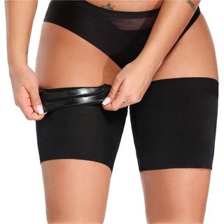 1 Pair Solid Color Sexy Warm Soft Thin Elasticity Invisible Non-slip Leg Cover Skirt Accessories