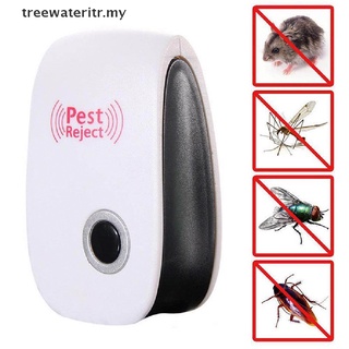 [nuevo] Repelente ultrasónico electrónico de plagas/mosquitos/cucarachas/ratón asesino [treewateritr]