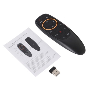 Air Mouse Control De Voz G10S Con Gyro Sensing Juego 2.4GHz Mini Inalámbrico Inteligente Remoto Para Android TV Box PC