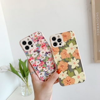Casing Xiaomi Redmi Note 9S 9 8 Pro K30 K40 10X 5G Redmi9 Note9 Mi 11 9 8 Pro Cute Flowers Soft Phone Case