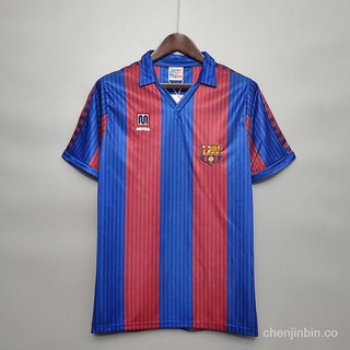 Jersey/Camisa De fútbol retro 90/91 Barcelona Camiseta De fútbol Camiseta De fútbol De calidad local