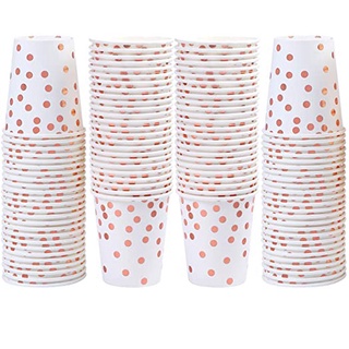 100 tazas de papel desechables tazas de fiesta tazas tazas fiesta boda aniversario