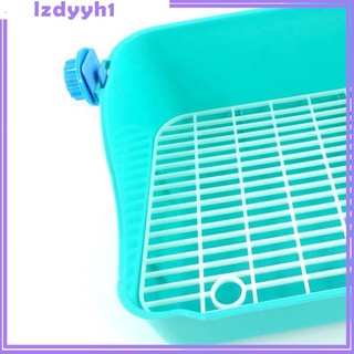 Joydiy caja De conejita De conejo-pequeño toallero esquina jaula caja entrenador rectangular De Plástico pequeño animal Pan Para perros