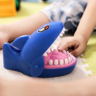Niños lindo tiburón dientes morder dedos juguetes complicados (1)