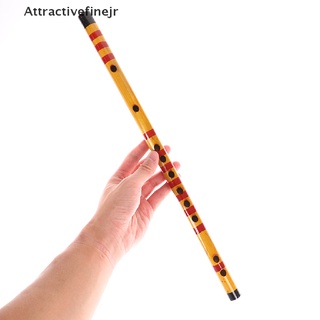 [afjr] 1 pieza instrumento musical de bambú de flauta profesional hecho a mano para estudiantes principiantes: atractivefinejr