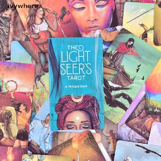 ivywhere light seer's tarot a 78 Cartas Baraja e-guidebook Juego De Adivinación De Tablero (1)