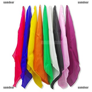 [uamdear] 30*30 cm colorido bufanda de seda trucos mágicos de seda mágica para cerca magic prop [uam] (1)