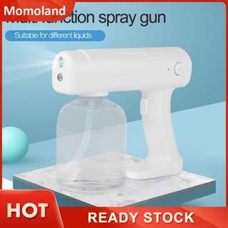 [Ready] JM-08 Wireless Blu-ray Spray Disinfector Adjustable Spray Disinfection Gun Alcohol Disinfector Spray 500ML momoland