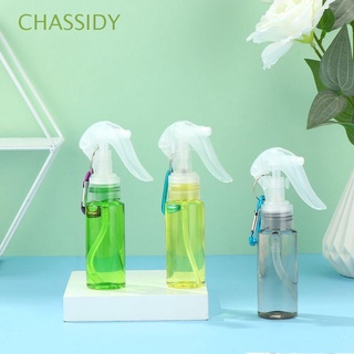 CHASSIDY-Recipiente Recargable Transparente Para Viaje , Botellas Recargables , Botella De Spray Con Keychian/Multicolor