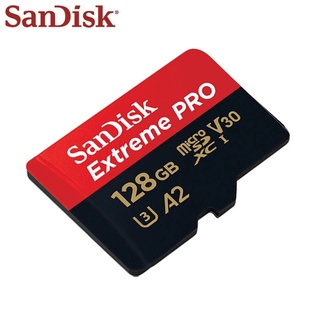 Sandisk Extreme Pro tarjeta Micro SD de hasta 170 mb/s 128 gb A2 V30 U3 TF tarjeta de memoria con adaptador SD