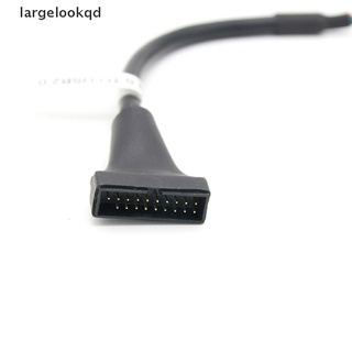 *largelookqd* USB 3.0 20 Pin Motherboard Header To Usb 2.0 9 Pin Adapter Converter Cable hot sell