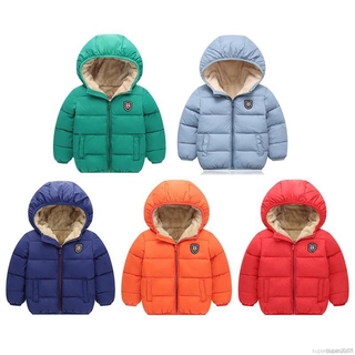 niños invierno abrigo de manga larga sudadera con capucha chaqueta ropa de abrigo ropa de abrigo ropa