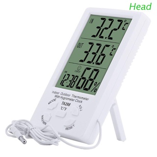 Termómetro higrómetro para interiores/foco De Temperatura Digital Lcd/pantalla Digital/Medidor De humedad/Temperatura
