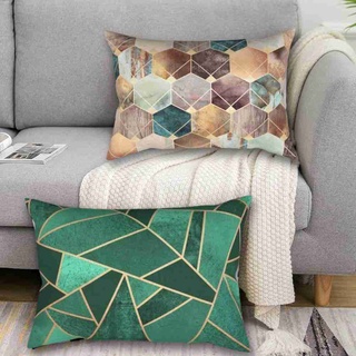 30*50cm mármol patrón de moda Simple almohada Rectangular sofá almohada V1Q4 (2)