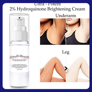 my- ultra-potente 2% hidroquinona blanqueamiento crema propilenglicol ácido kojico se desvanecen manchas oscuras esencia cara crema facial suero