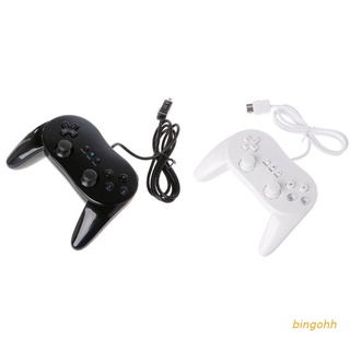 bin classic - controlador de juego con cable para juegos, control remoto pro para wii