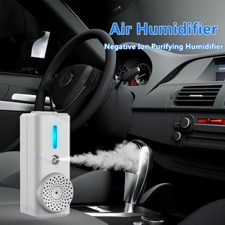 Mini purificador de aire inalámbrico 2 en 1/difusor de aire/difusor de aire/humidificador de coche/desinfección espacial/desinfección Pm/desinfección/humidificador de purificación de aire/filtro de purificación de aire para coche/oficina/oficina/escritorio