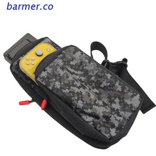 bar2 funda portátil de transporte de viaje compatible con interruptor, durable bolsa de almacenamiento de hombro moda mochila consola accesorios