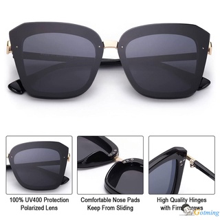 Gafas de sol para mujer marco cuadrado gafas de sol protección UV400