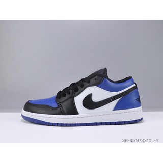 Authentic Nike Air Jordan 1 Low Men Women Sneakers Walking Casual Shoes Blue