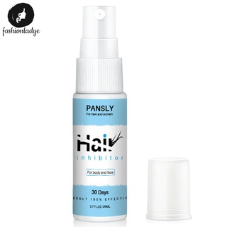Pansly-11 inhibición del crecimiento del cabello Spray de depilación corporal suave depilación
