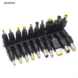 qowine tips universal jack dc 5.5mmx2.1mm conectores cargador convertidor portátil adaptador co