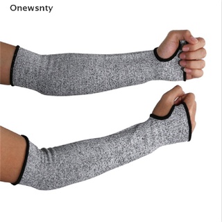 onewsnty guantes de seguridad anti corte térmico resistentes al calor protector de brazo *venta caliente