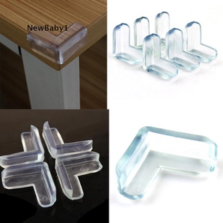 (Hotsale) 4 piezas de mesa transparente escritorio esquina borde protector de borde cojín de seguridad bebé parachoques Protector1s {bigsale}