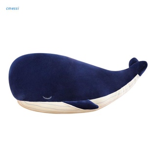 cmessi grande ballena azul peluche animal gigante abrazo suave almohada juguete sofá coche cojín niños regalo de cumpleaños