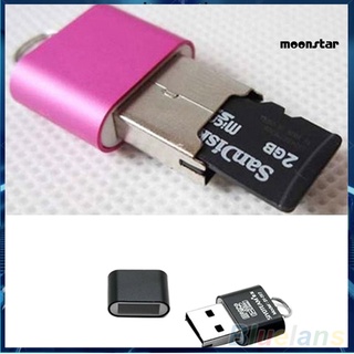 MR Portable Mini USB 2.0 Micro SD TF T-Flash Memory Flash Drive Adapter Card Reader