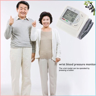 LESHP Monitor automático Digital LCD/Monitor de muñeca/frecuencia cardiaca/medidor de pulso/medidor blanco/conveniente (5)