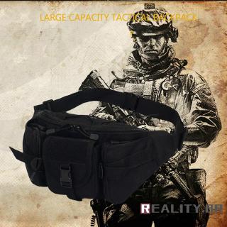 ✪-Utilidad Táctica Cintura Pack Bolsa Militar Camping Senderismo Al Aire Libre Riñonera Cinturón (2)
