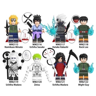 Naruto minifigures Kakashi blocks suitable for Lego blocks