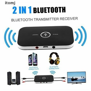 Itomj 2in1 transmisor y receptor Bluetooth inalámbrico A2DP Home TV estéreo adaptador de Audio.