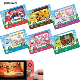 Pumiwei Animal Crossing Series Tarjeta Estándar S1 ~ S6 Amiibo NFC Juego De Tarjetas CO
