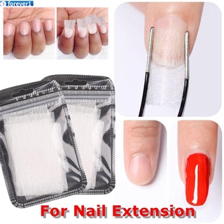 oferta caliente conveniente extensión de fibra de vidrio de dedo rápido para mujer fibras de seda acrílicas puntas de uñas