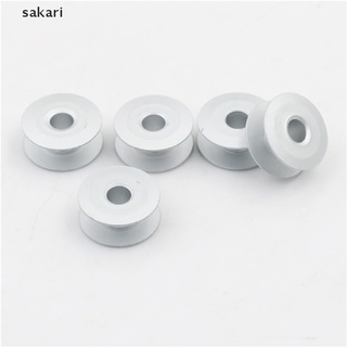 [sakari] 10 bobinas industriales de 21 mm para máquina de coser, accesorios de aluminio [sakari]