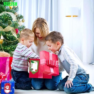 [FEL] Creative Merry Christmas Card With Envelop Blessing tarjetas etiqueta engomada 436y