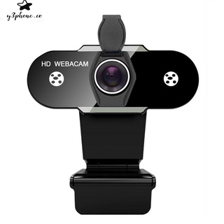 webcam de alta definición con micrófono giratorio pc de escritorio cámara web videollamada