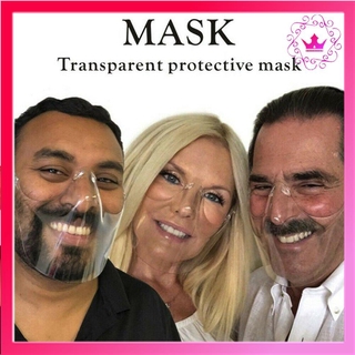 Transparente PC Anti-gota protectora de la cara cubierta Durable respetuoso del medio ambiente y cómodo cubierta de la cara (3)