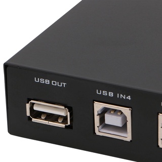 sed 4 puertos usb2.0 compartir dispositivo interruptor adaptador caja para pc escáner impresora (7)