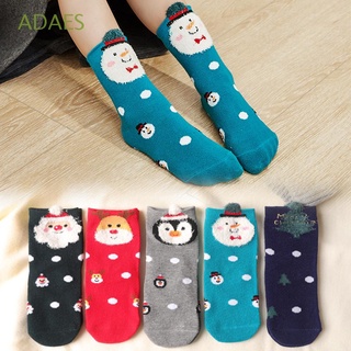 ADAES Boys Socks Girls Cotton Sock Baby's Socks Christmas Winter Animal Casual Xmas 1 Pair Christmas Socks