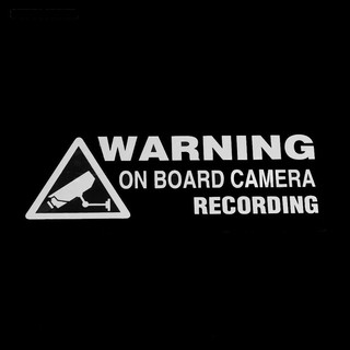 Placa de advertencia grabación de cámara estilo automático Windows decoración (3)
