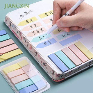Jiangxin impermeable Morandi Color planificador pegatina marcador punto It marcador para hacer lista índice Memo notas adhesivas