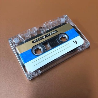 Needway cinta de Cassette en blanco de alta Qulity grabación de voz Cassette cinta en blanco 60 minutos para grabación de música de voz estándar cinta vacía cinta de Audio/Multicolor (3)